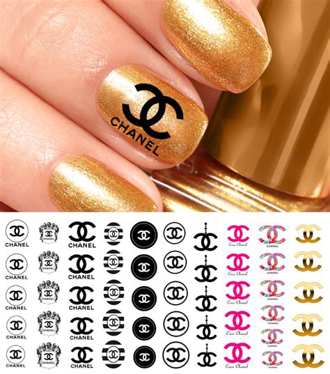 chanel decal nail ideas|chanel nail polish 2022.